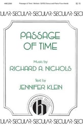 Passage of Time SATB choral sheet music cover